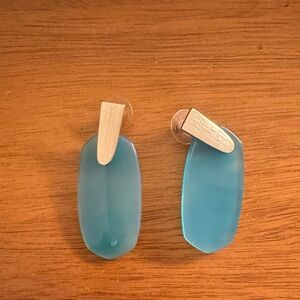 Kendra Scott Blue Drop Earrings